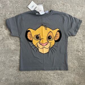Zara Disney Lion King T-Shirt with Simba Design
